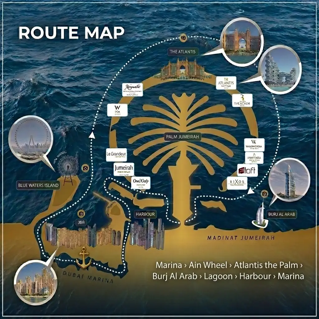 Yachtbook Cruise Map